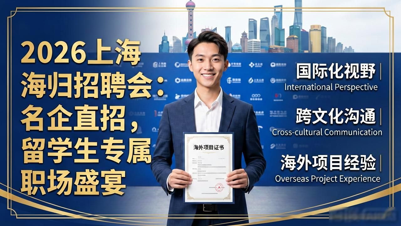 上海人才大厦留学生招聘会_归国留学生专场招聘会_招聘会