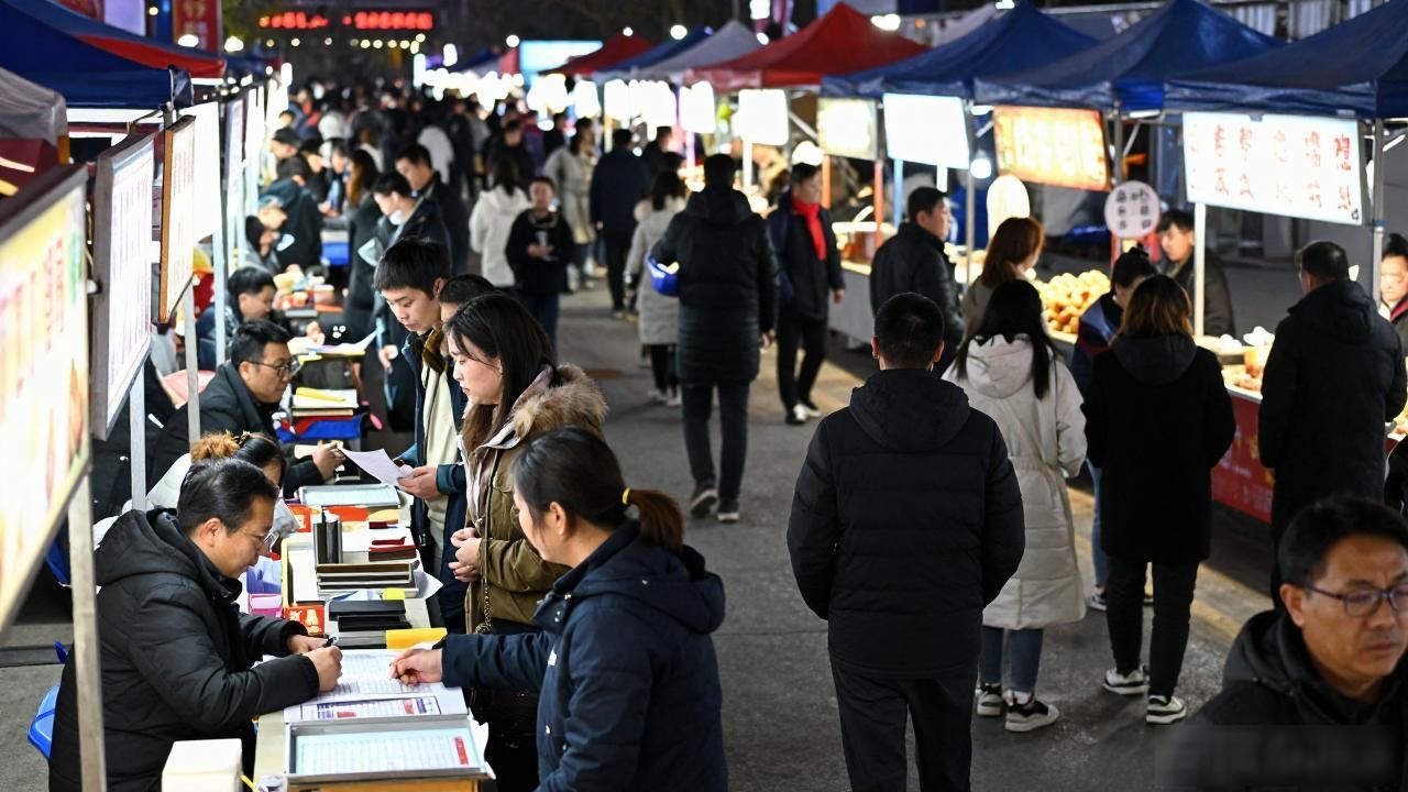 省人社厅招聘活动_招聘会_甘肃省就业服务直通车夏季人才夜市