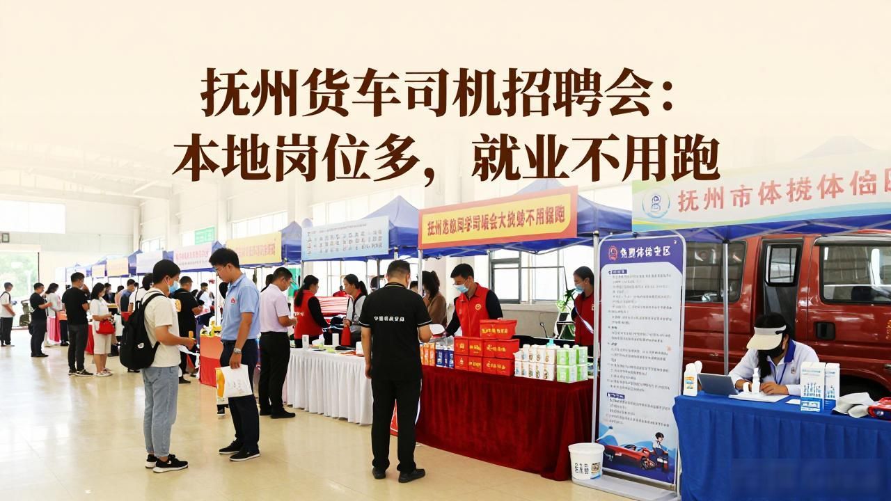 招聘会_货车司机专场招聘会_物流一线从业人员岗位