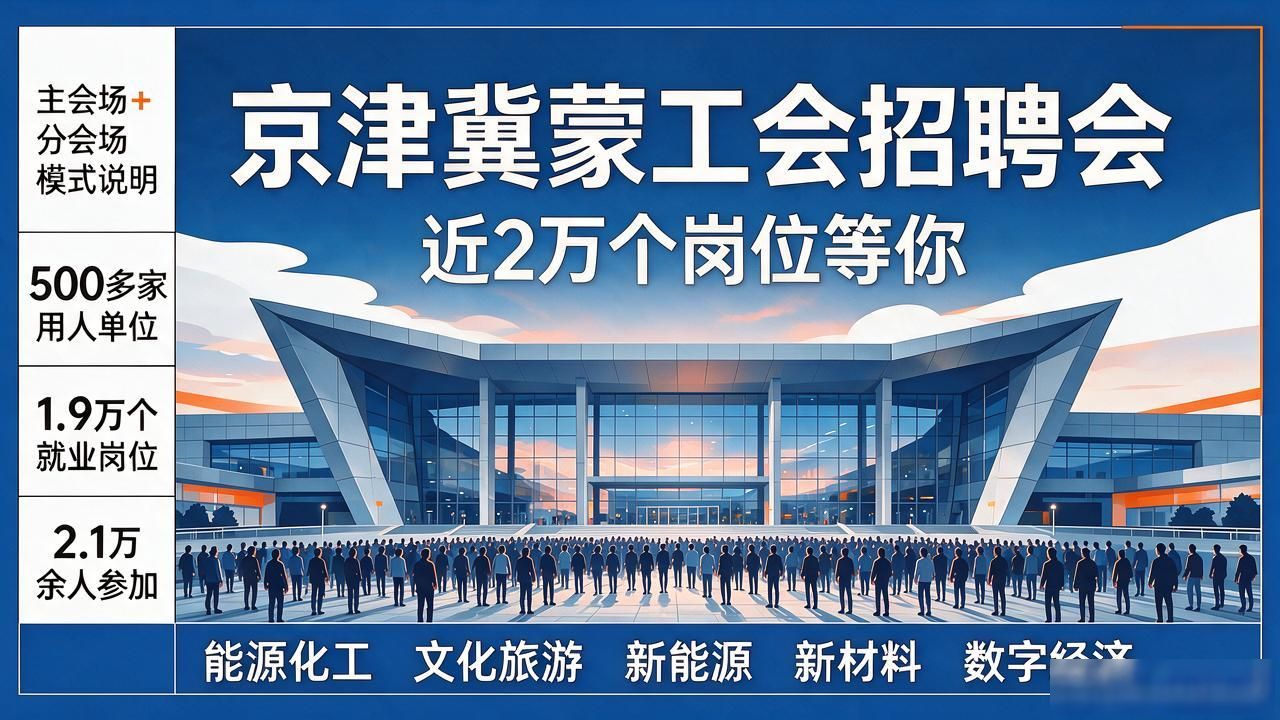 全国城市联合招聘高校毕业生秋季专场_招聘会_2026北京天津河北内蒙古工会就业协作校园专场招聘会