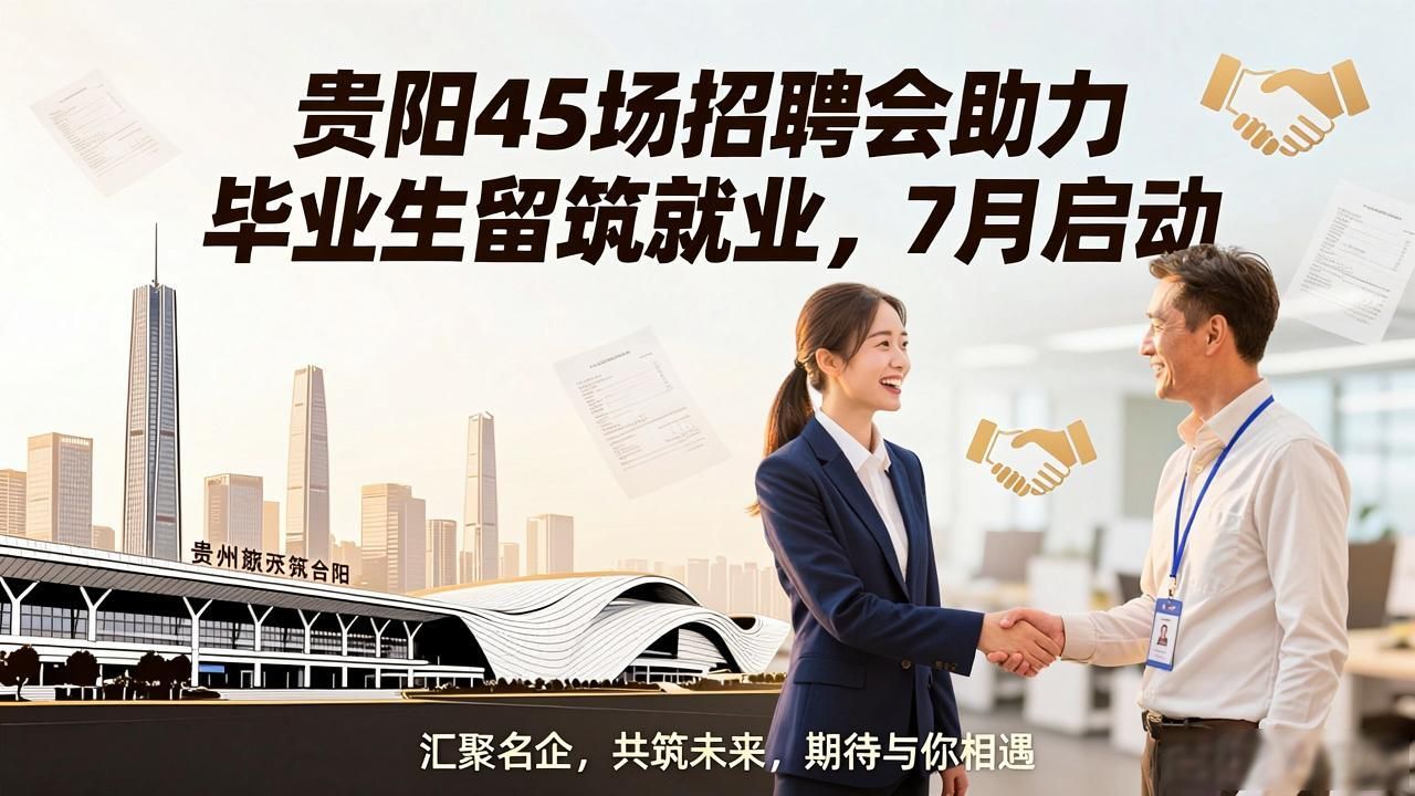 招聘会_贵阳贵安2026年离校未就业高校毕业生专项招聘会_贵阳市人社部门牵头45场招聘会