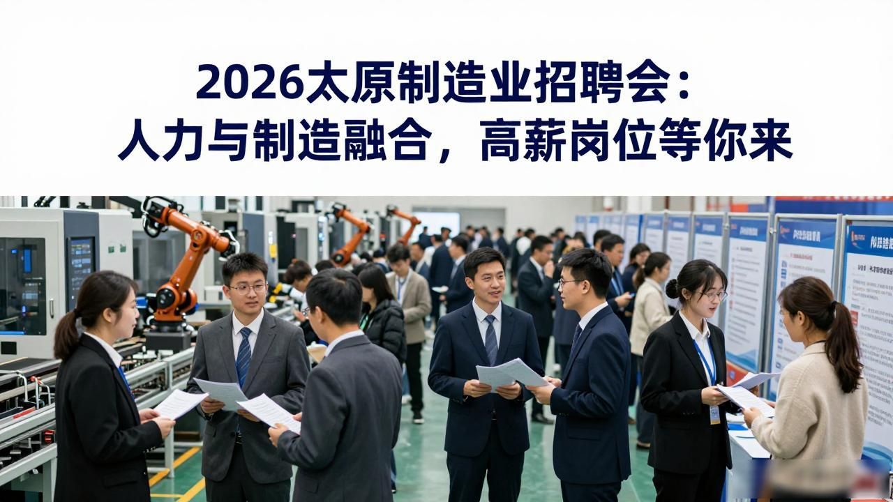 2026太原招聘会_太原人力服务业与制造业融合专场招聘会_招聘会
