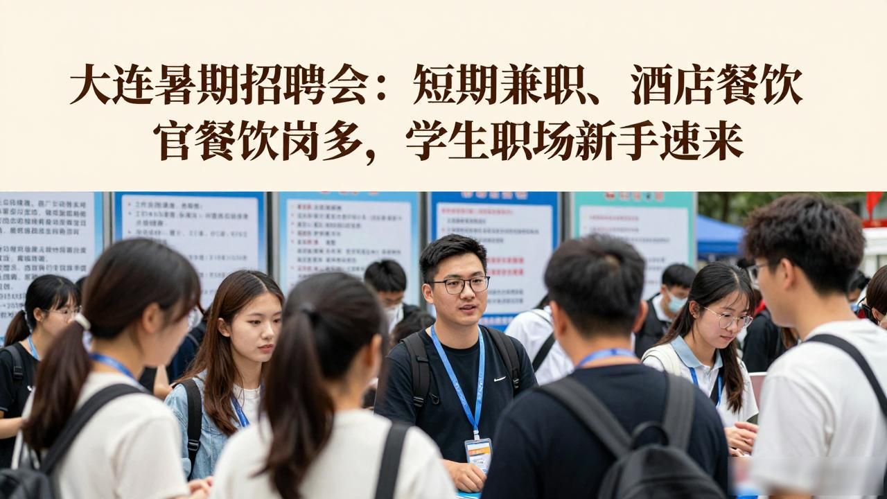 大连暑期文旅招聘会_招聘会_大连餐饮业暑期招聘