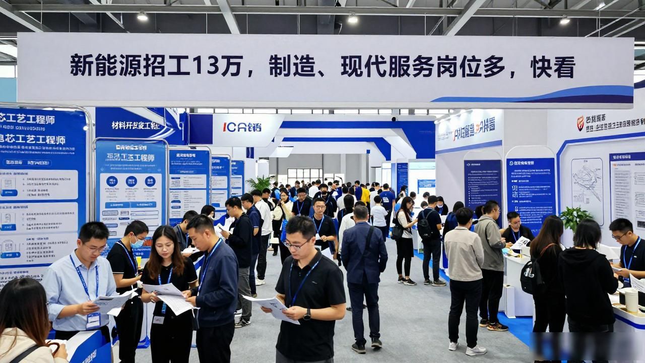 新能源行业专场招聘_制造行业专场招聘_招工