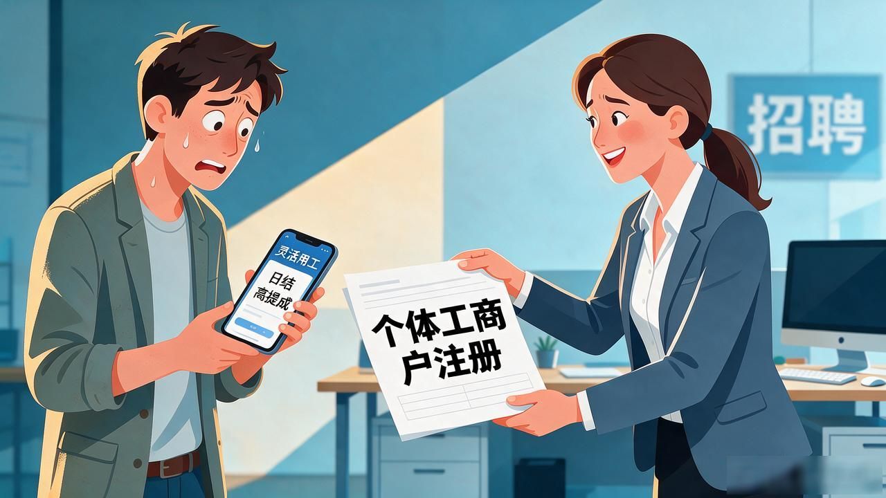 招工_灵活就业招工陷阱_高薪兼职骗局