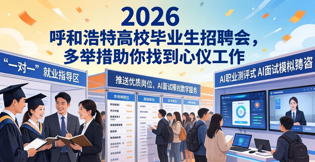 青聚英才 职为你来 招聘活动_招聘会_呼和浩特市高校毕业生招聘会