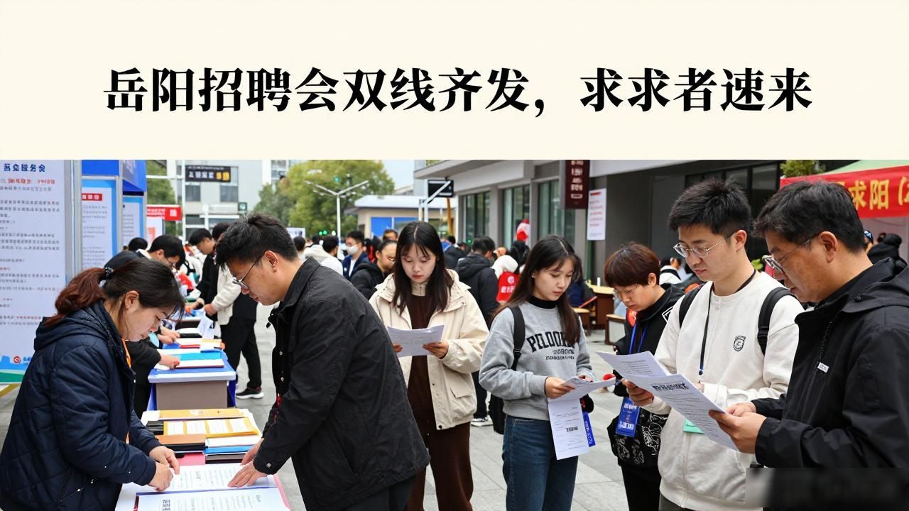 岳阳市人才超市招聘会_招聘会_2026年岳阳市百日千万招聘专项行动