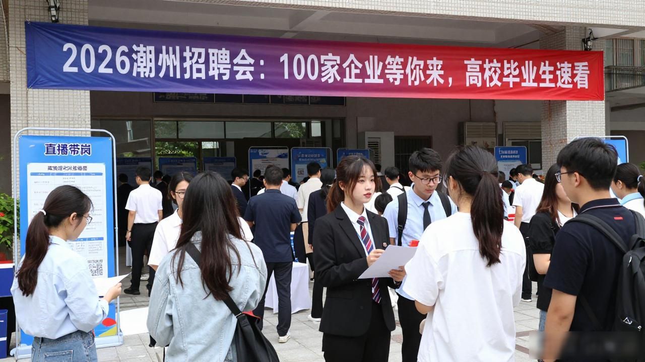 招聘会_潮州市高校毕业生招聘会_百万英才汇南粤 就业启航