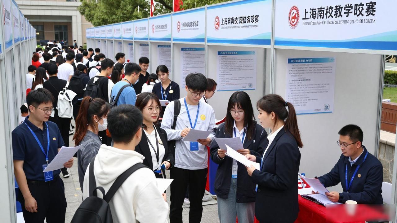 秋季招聘会_高校毕业生就业招聘会_招聘会