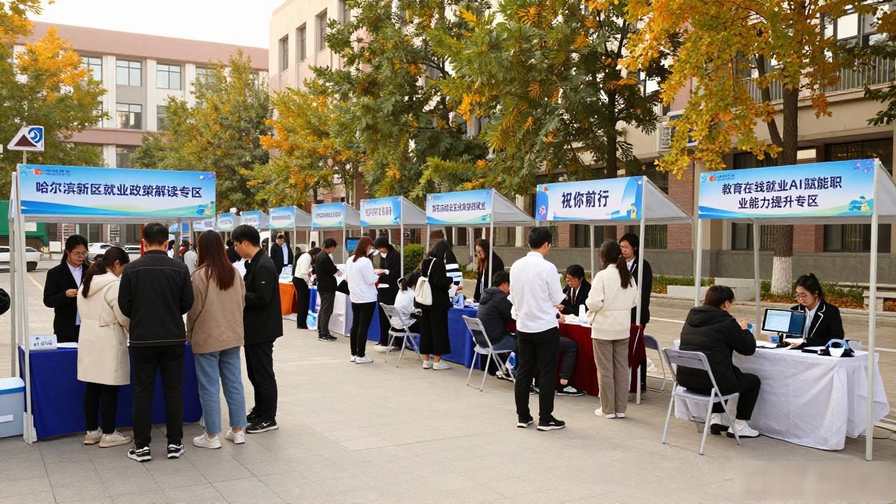 招聘会_黑龙江工商学院招聘会_黑龙江工商学院秋季招聘会