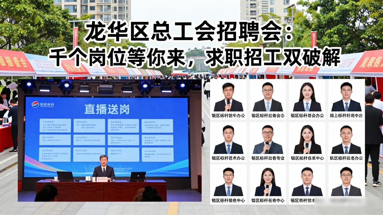龙华区总工会 职通未来 公益招聘会_招聘会