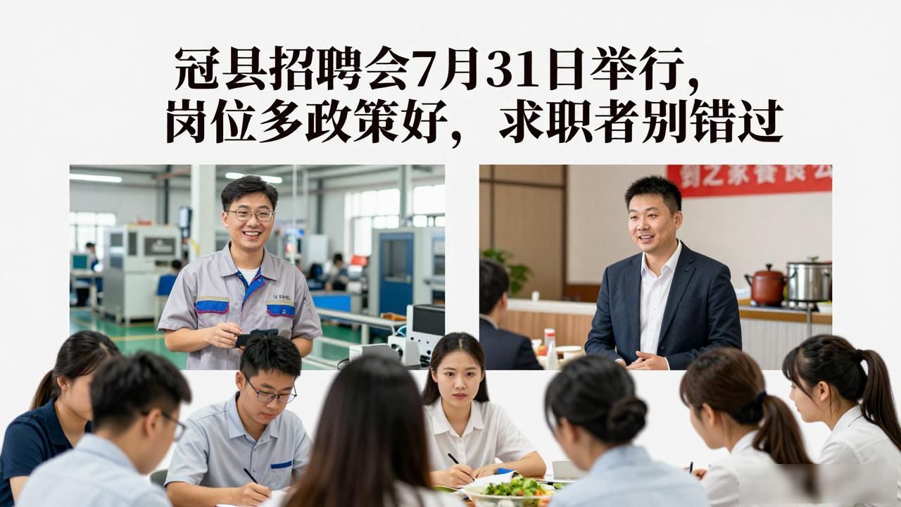 冠县百日千万招聘会_招聘会_智慧就业大厅岗位对接